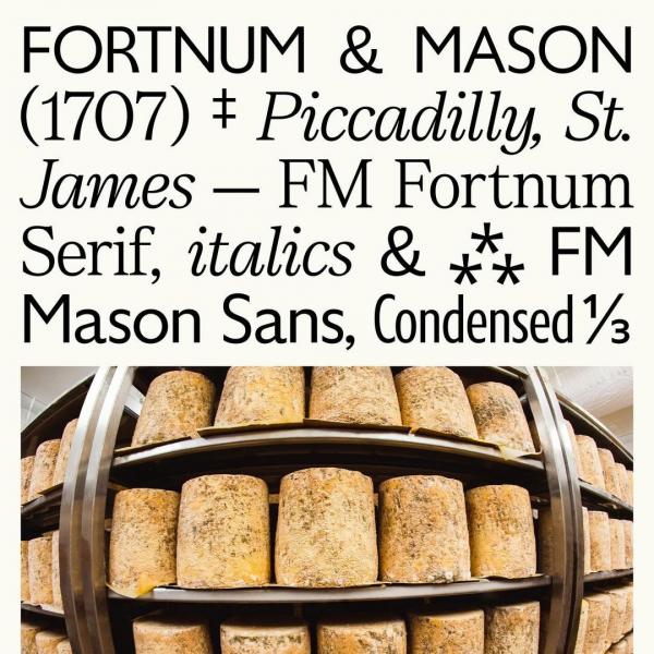 It's Nice That: Otherway gives Fortnum & Mason its first bespoke font.